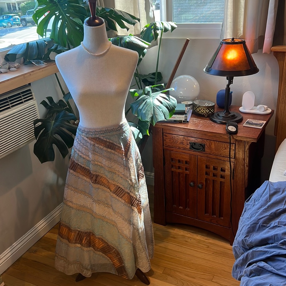 Size 14 Anthropologie Skirt full skirt high waist a-line